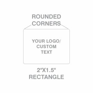 RECTANGLE HARD HAT DECAL